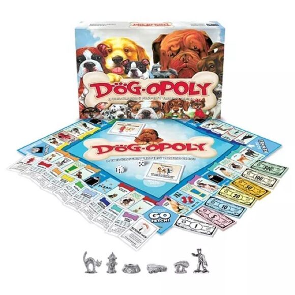 “Dog-opoly” Dogs Monopoly Board Game New in Box - Picture 4 of 9